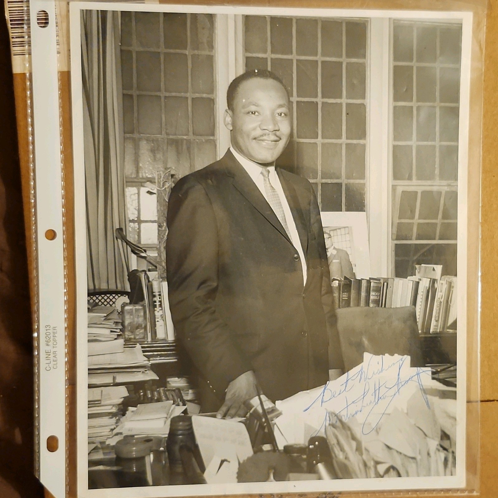 James H. Allen: Dr. Martin Luther King Jr. Signed Photo Best Wishes James H. Allen: Dr. Martin Luther King Jr. Signed Photo Best Wishes