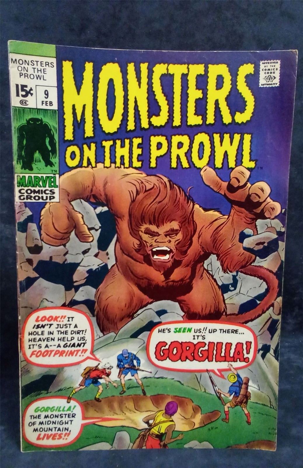 Monsters on the Prowl #9 1971 Marvel Comics Comic Book Monsters on the Prowl #9 1971 Marvel Comics Comic Book