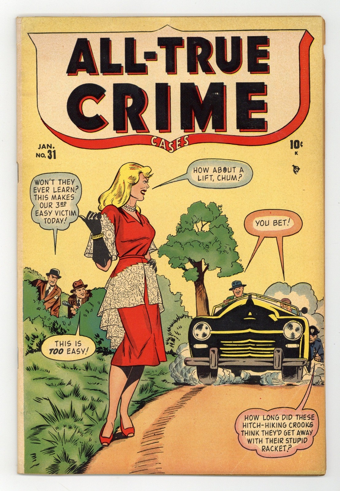 All True Crime #31 GD/VG 3.0 1948