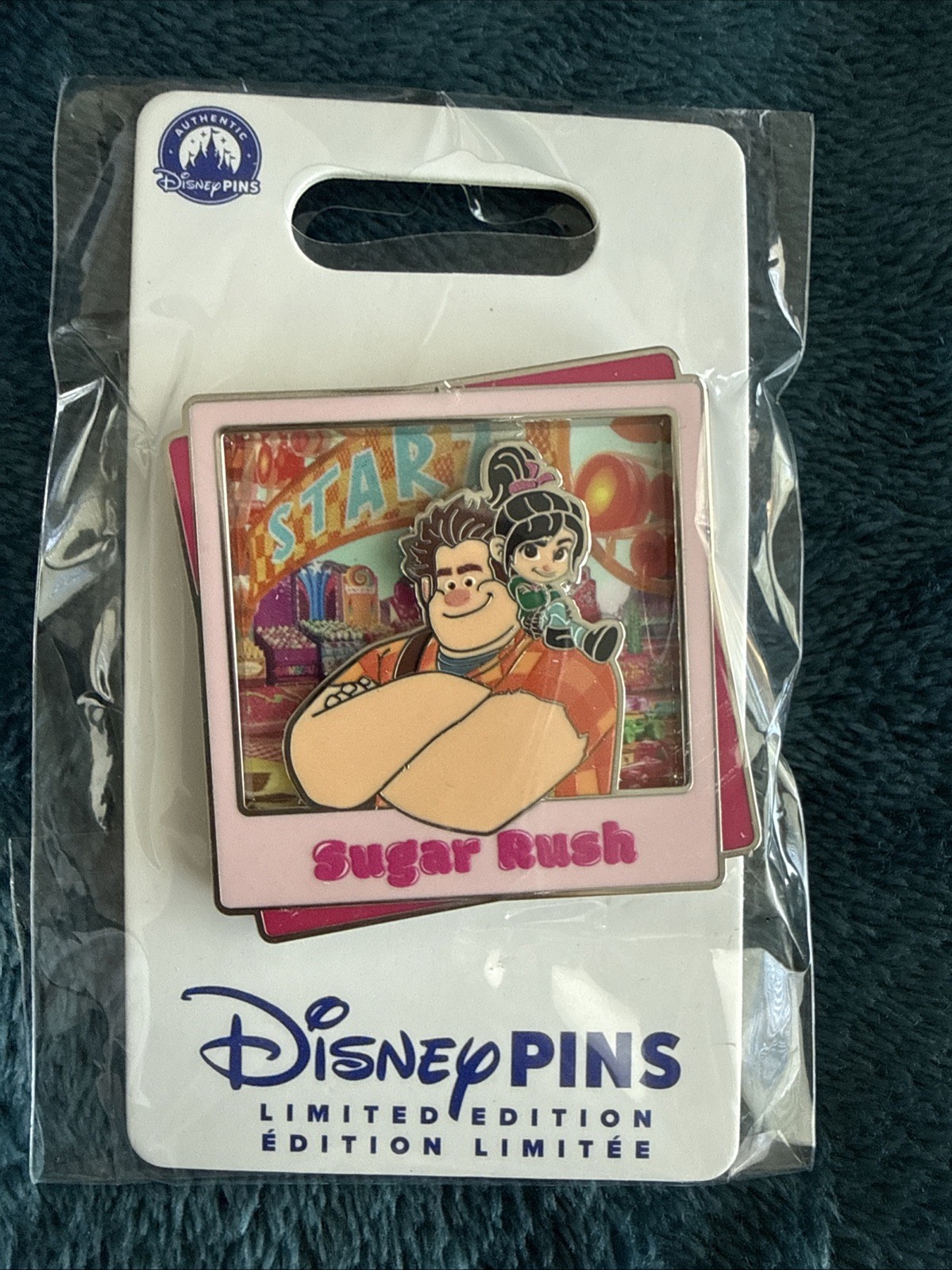 Disney Limited Edition Wreck It Ralph Sugar Rush Pin - Ralph & Vanellope LE2000