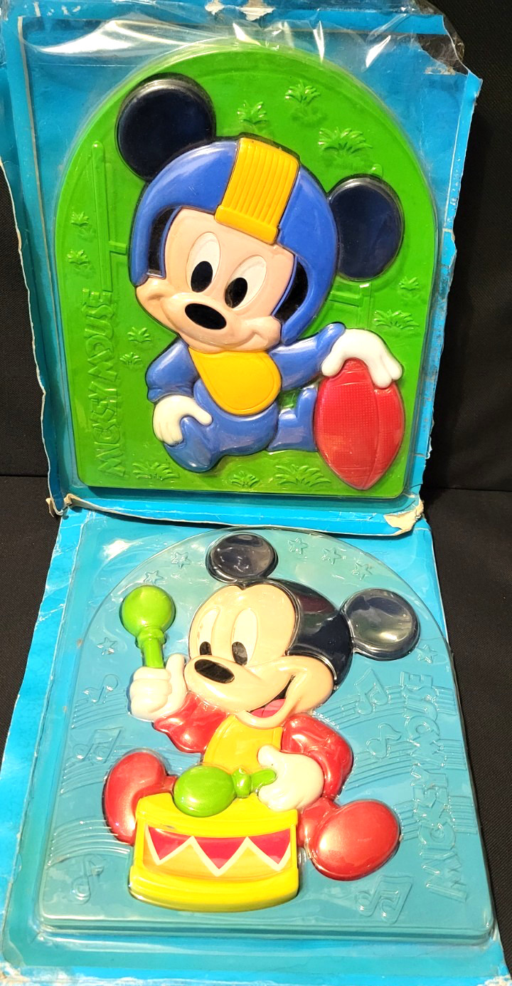 1984 ARCO Disney Mickey Mouse 3D Tray Plastic Puzzles NEW 1984 ARCO Disney Mickey Mouse 3D Tray Plastic Puzzles NEW