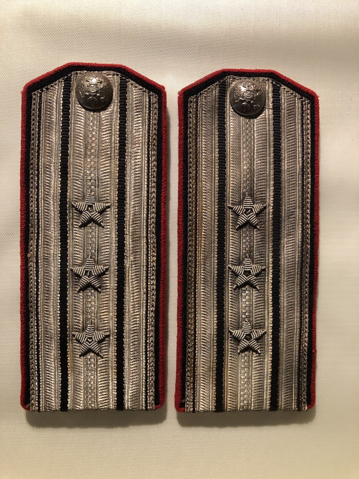Antique Imperial Russian shoulder boards 