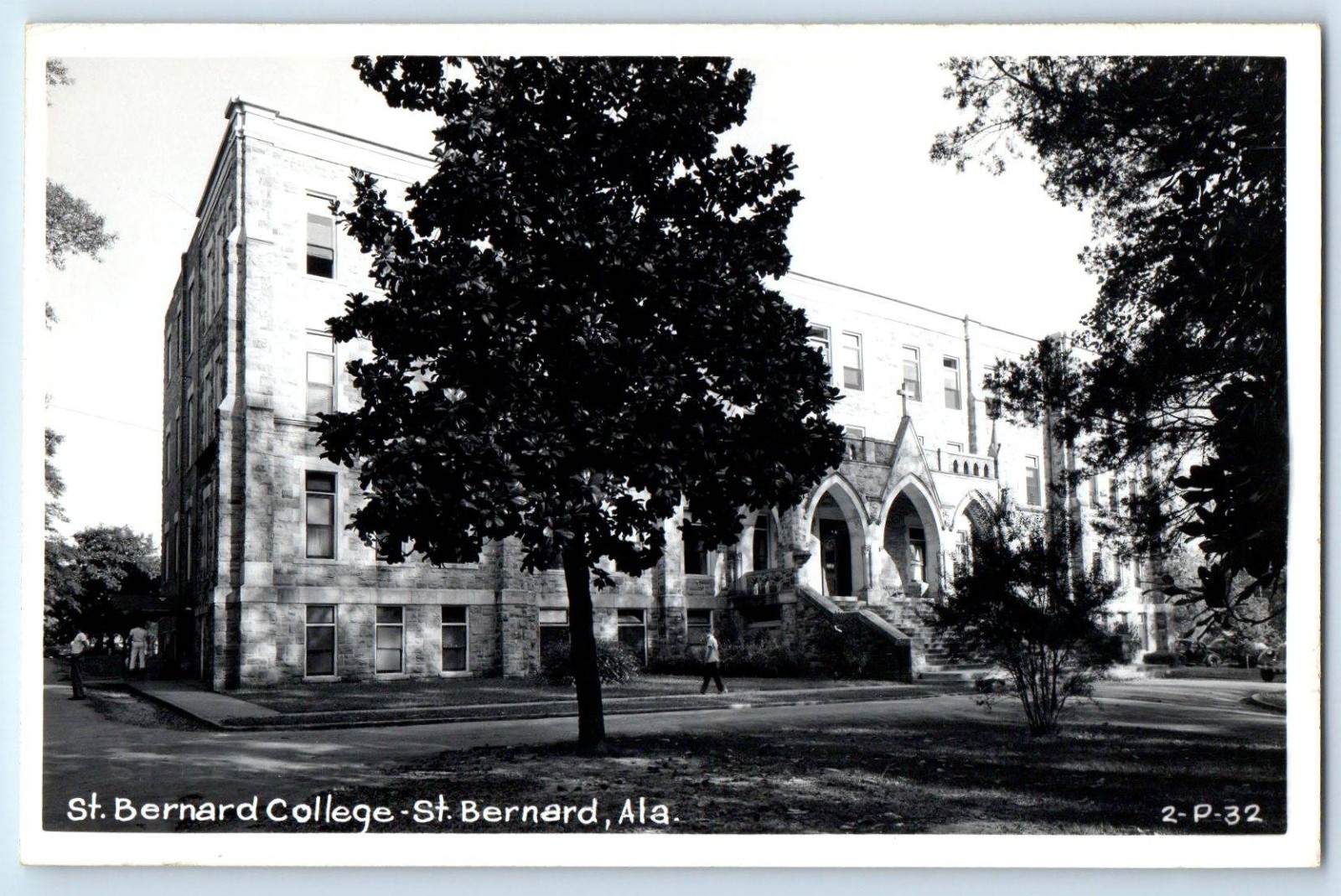 c1940's St. Bernard College St. Bernard Alabama AL Cline RPPC Photo Postcard c1940's St. Bernard College St. Bernard Alabama AL Cline RPPC Photo Postcard