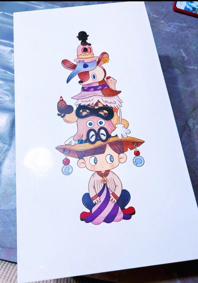 Pop Mart M Spring Lilios Hat Tower 200%