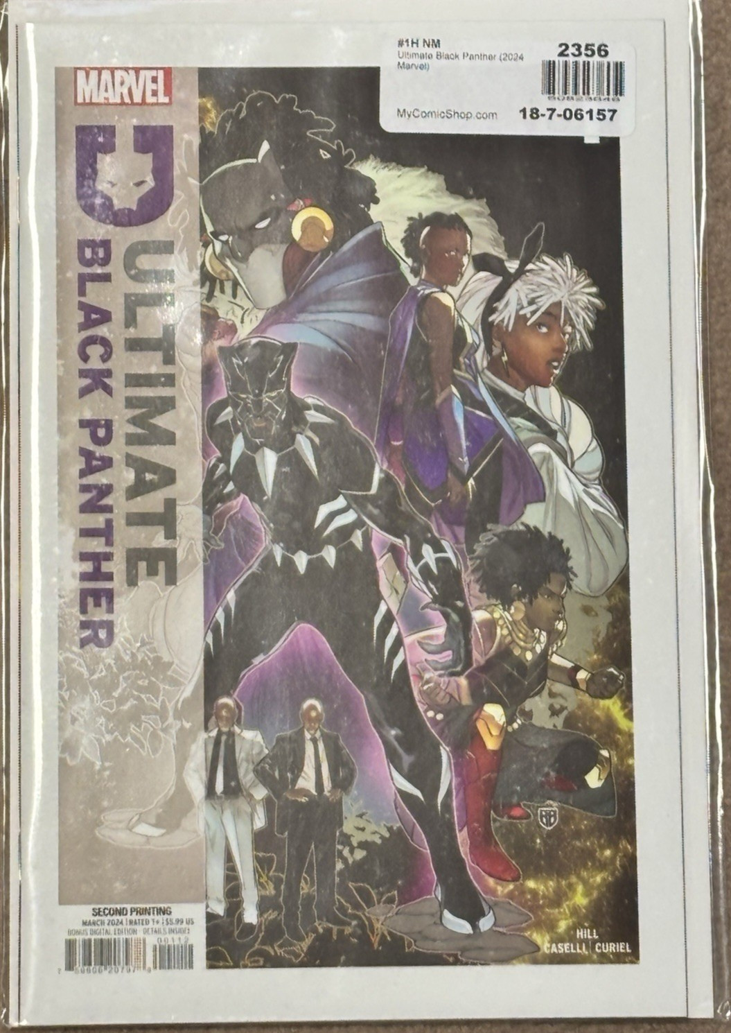 Ultimate Black Panther Comic Lot of 8 Near Mint Variants 1H IL 2B 2C 2F 3B 4B 4C