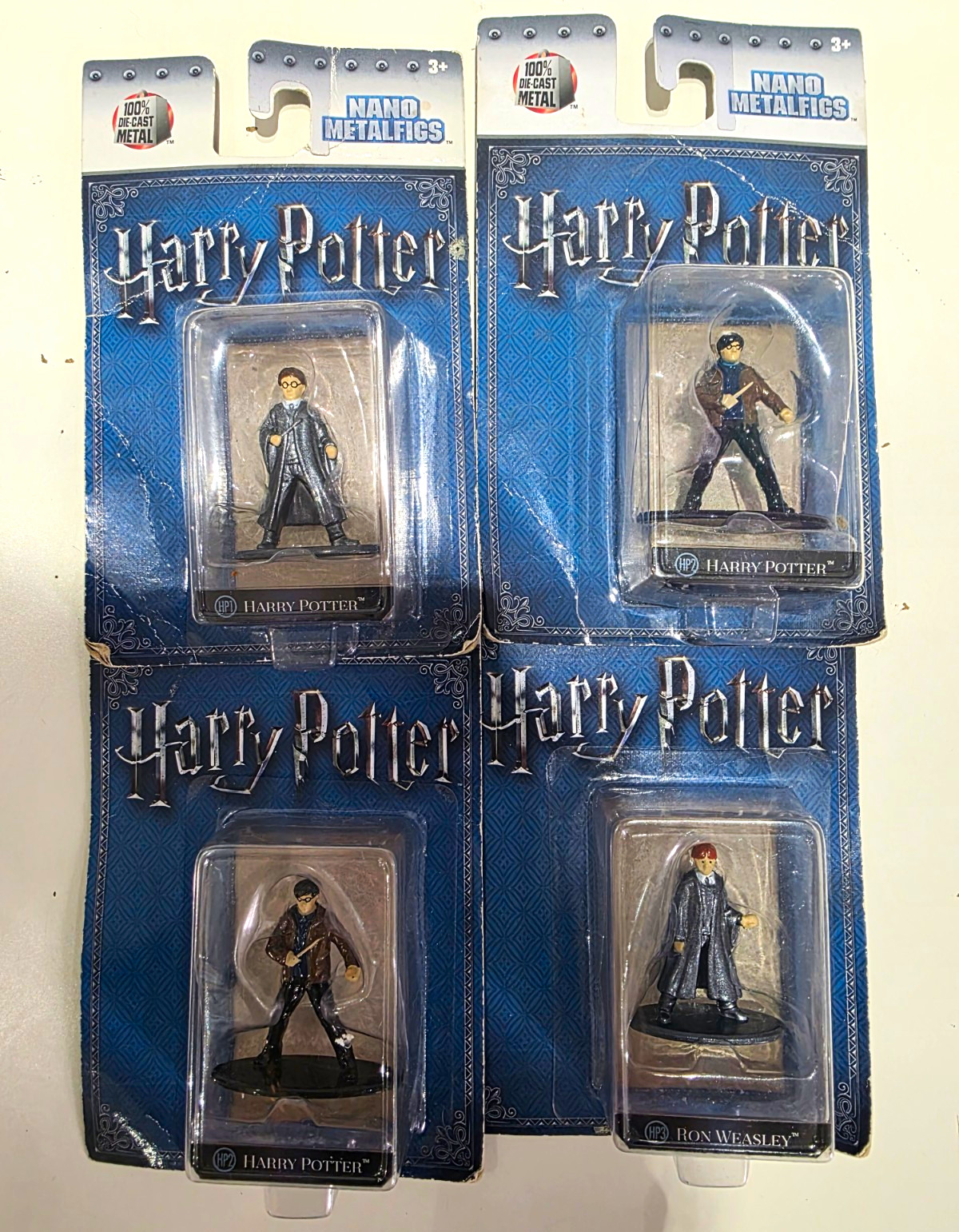 Harry Potter Nano Metalfigs Die-Cast Metal Figures Lot Ron Weasley