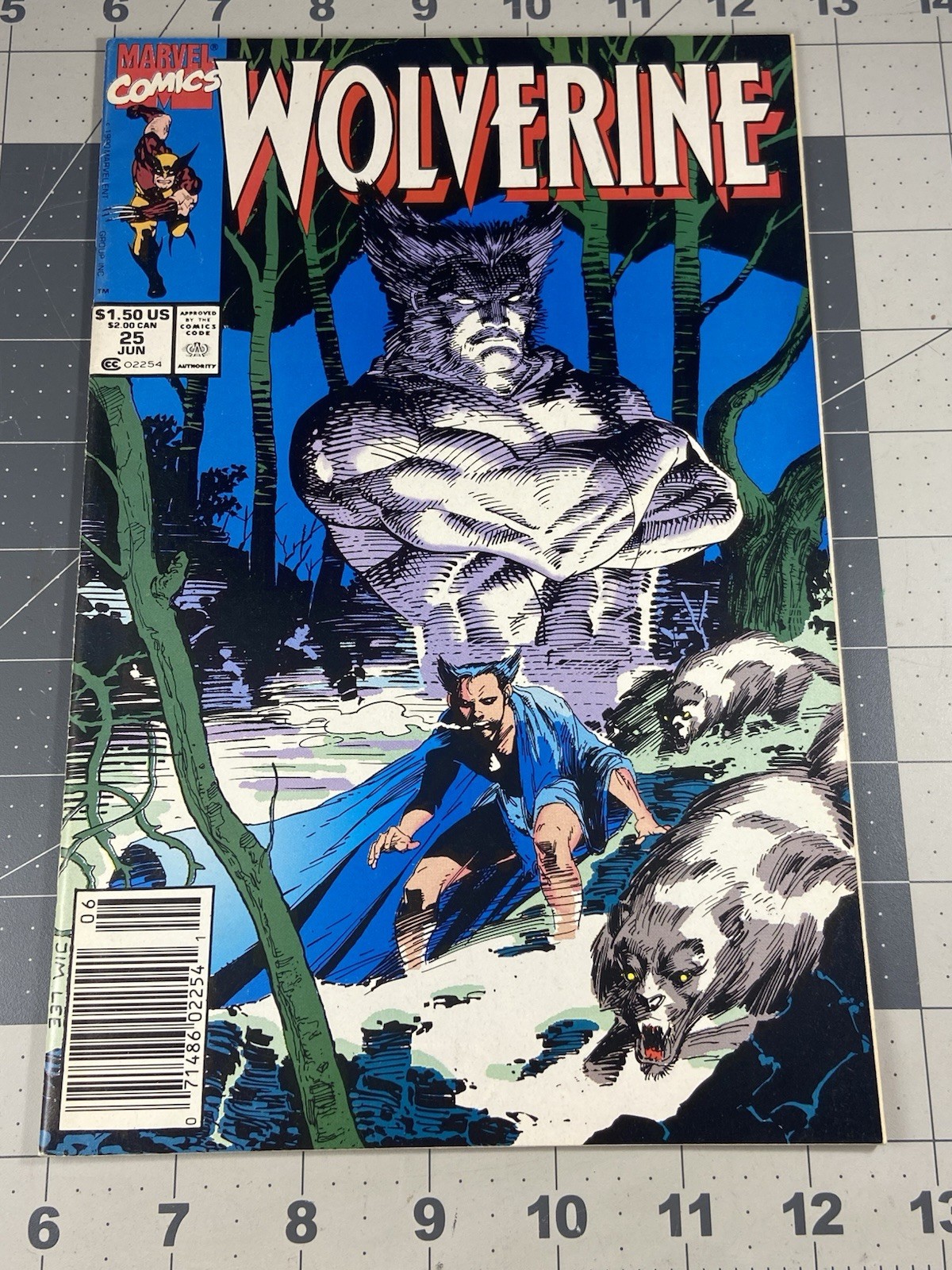 Wolverine #25 June 1990 Mavrel Comic Book 