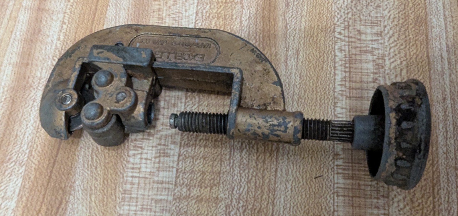 Vintage Pipe Cutter Excellent Warranted Quality Heavy Duty Plumbing Tool Antique
