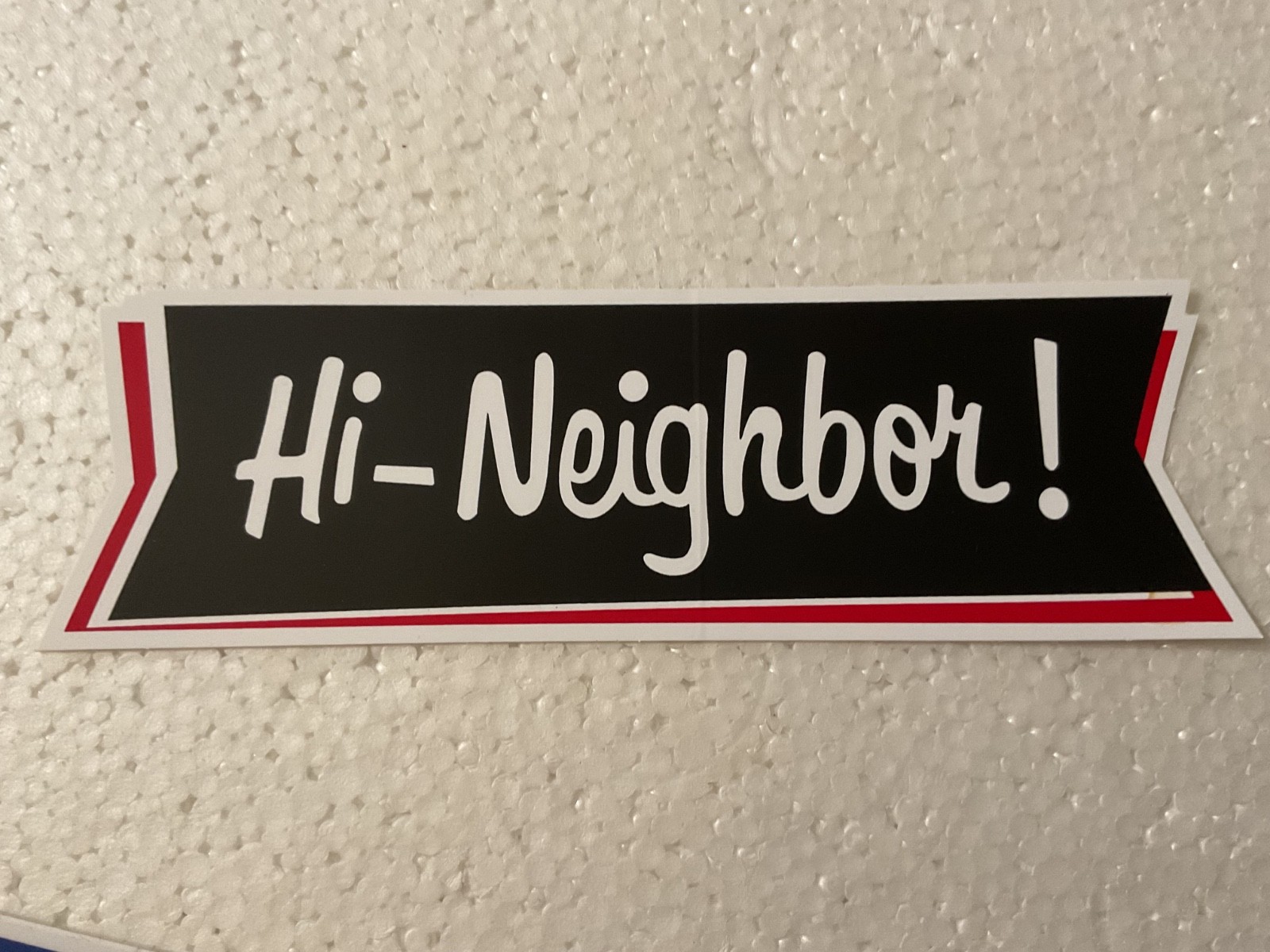 Narragansett Brewery Hi-Neighbor Beer Sticker Providence Rhode Island