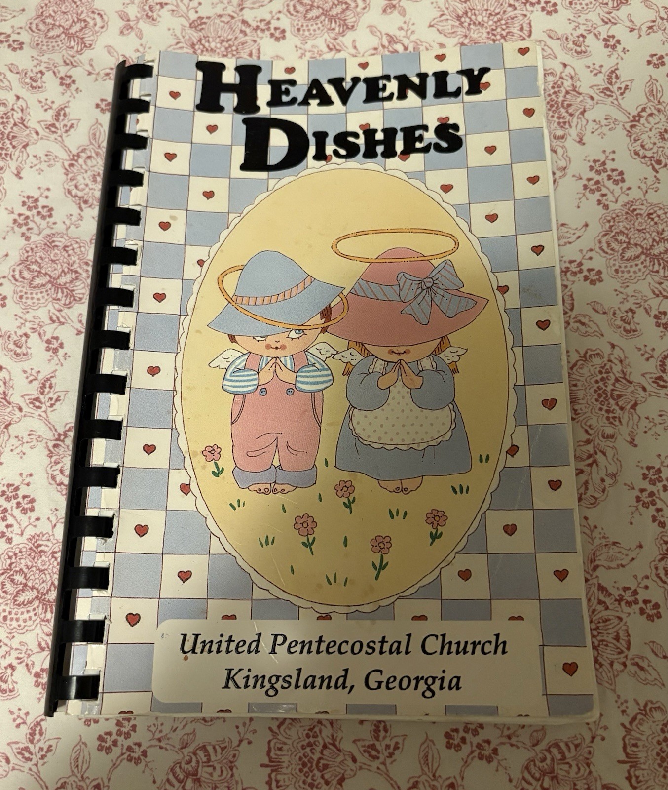 Heavenly Dishes Vintage Church Cookbook 1987 United Pentecostal Kingsland GA