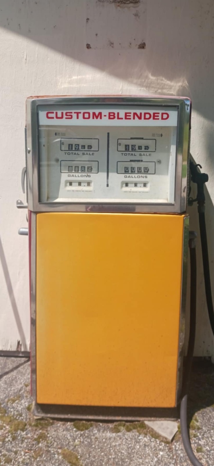 Vintage 1960s Wayne Model F-5 Blend-O-Matic Gas Pump - Vintage 1960s Wayne Model F-5 Blend-O-Matic Gas Pump -