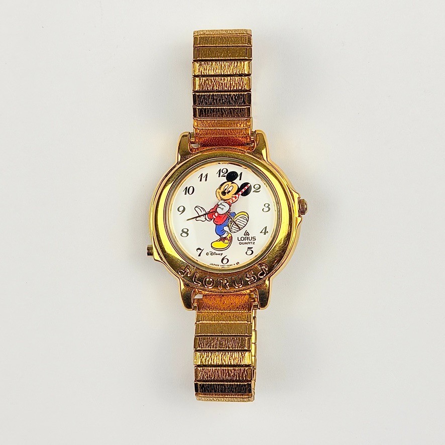 Vintage Lorus Disney Mickey Mouse Musical Watch