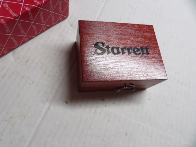 STARRETT  Storage Empty Boxes.   3 3/4\