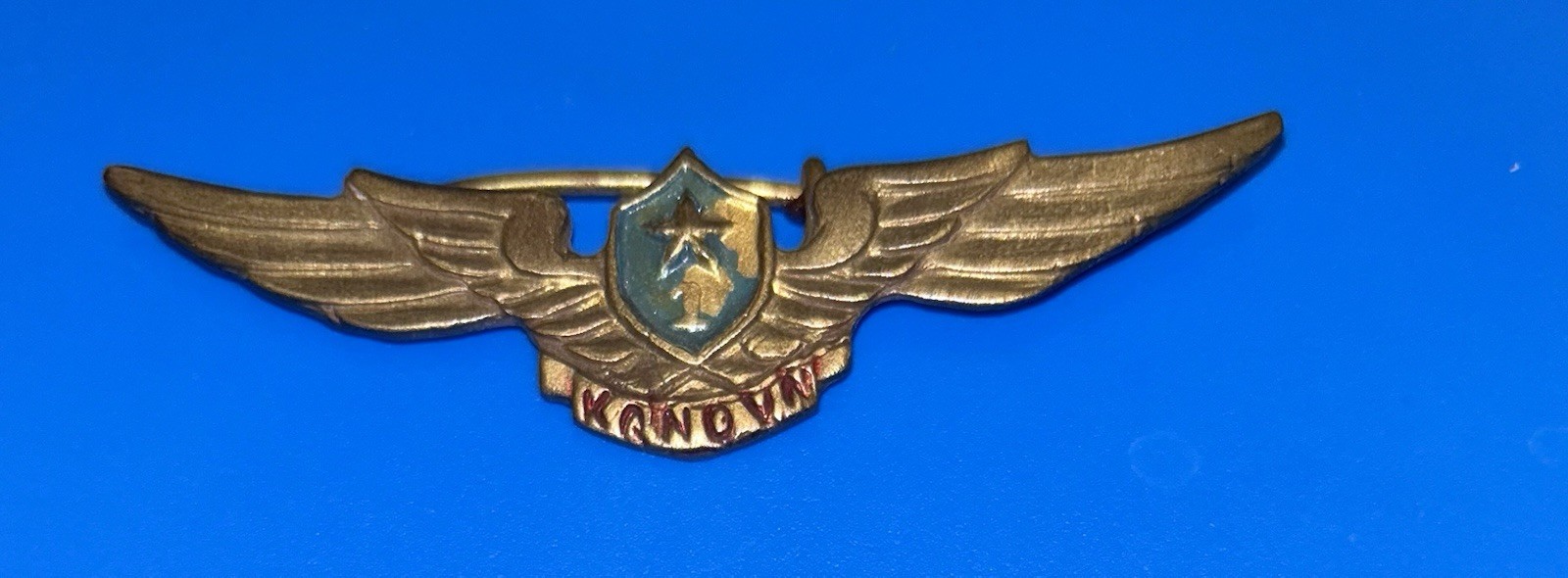 Vintage Original North Vietnam Air Force 1st Class Pilot’s Wing VG Cond Wartime