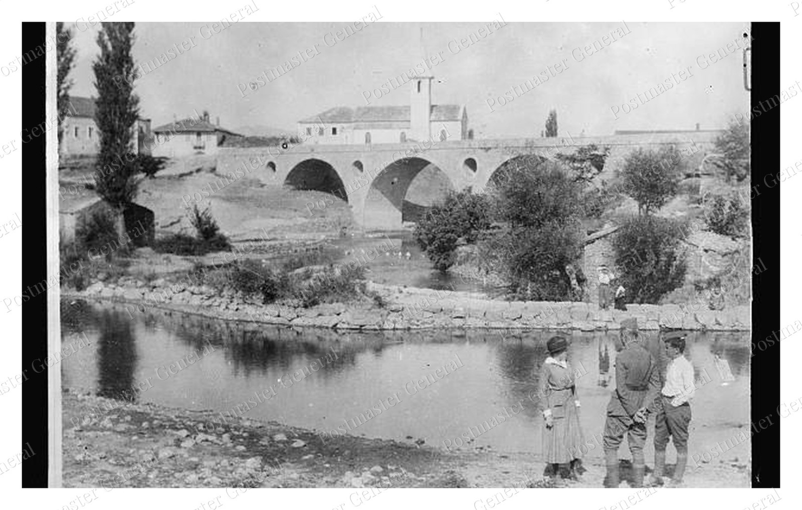 Montenegro River Bridge Standard Postcard COPY RPPC