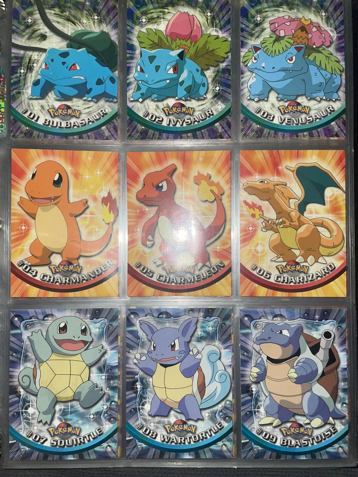 2000 Pokemon Topps Series 1 TV Animation Edition Base Set 77 Complete Collection