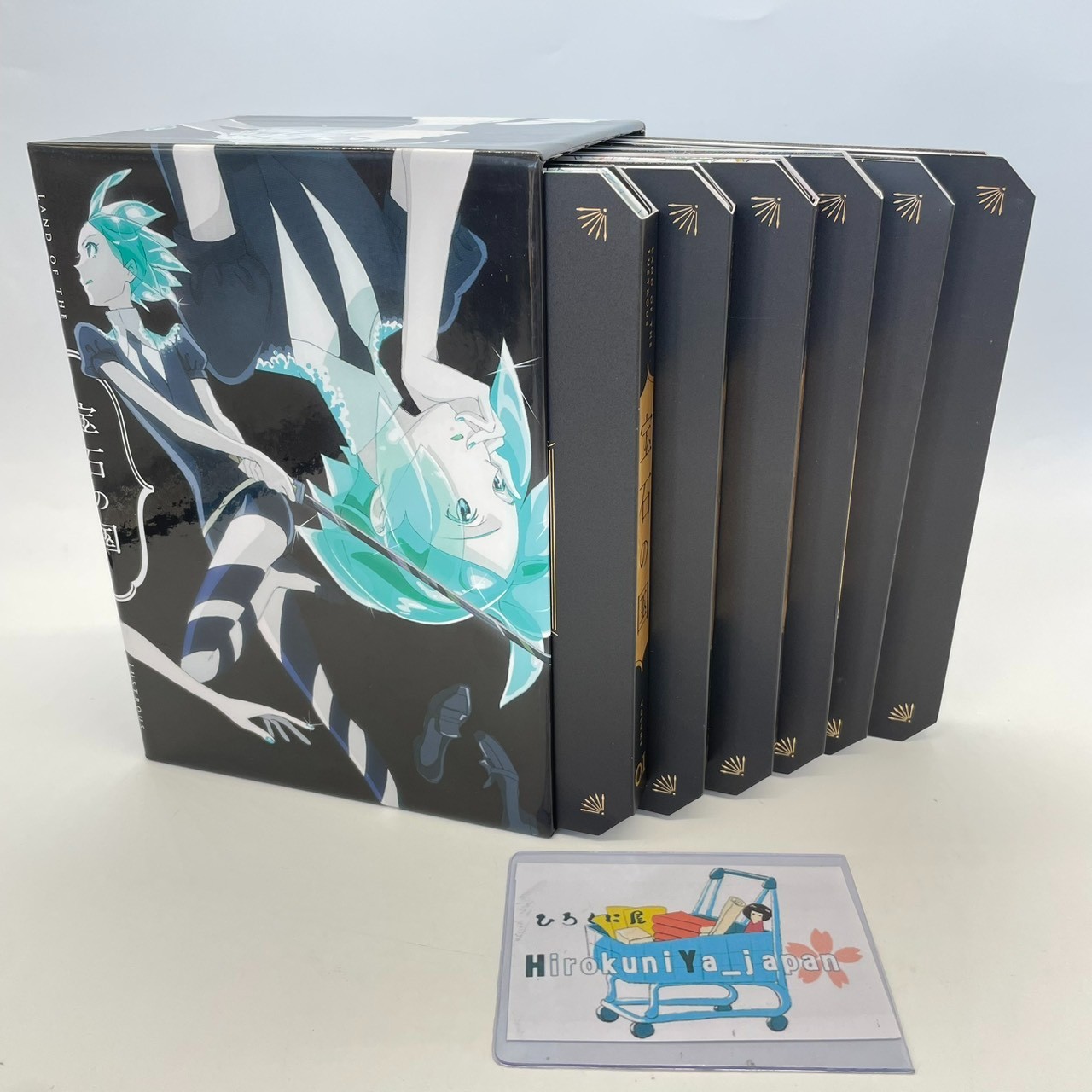 Land of the Lustrous Complete 6-Volume Set First Press Limited Edition with Box