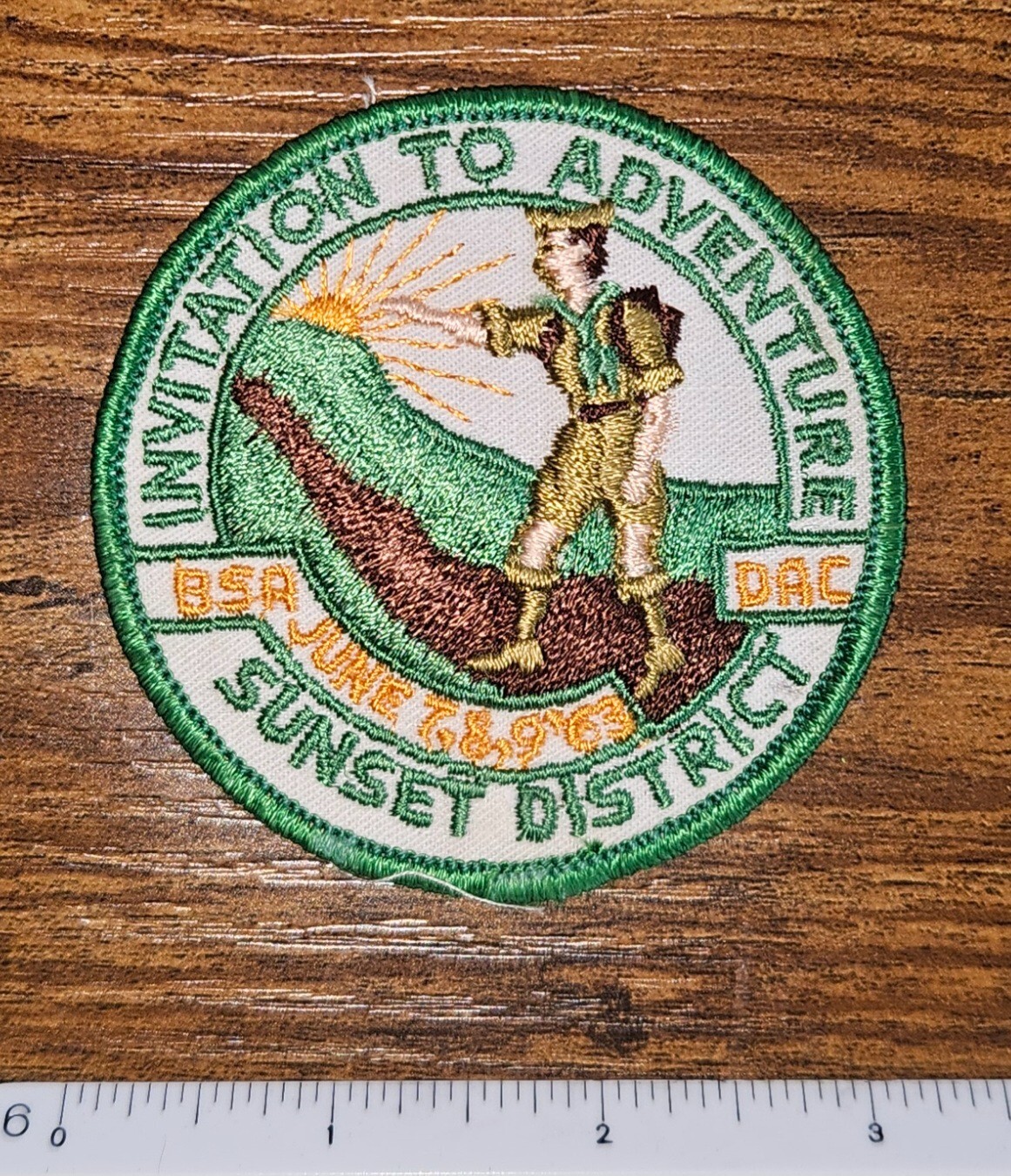 Sunset District Boy Scouts of America Invitation to Adventure DAC Council 1963 