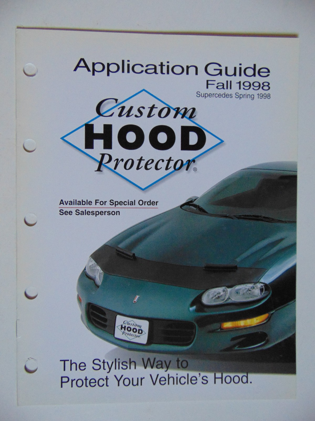 Vintage Original 1998 LeBra Custom Hood Protector Catalogs