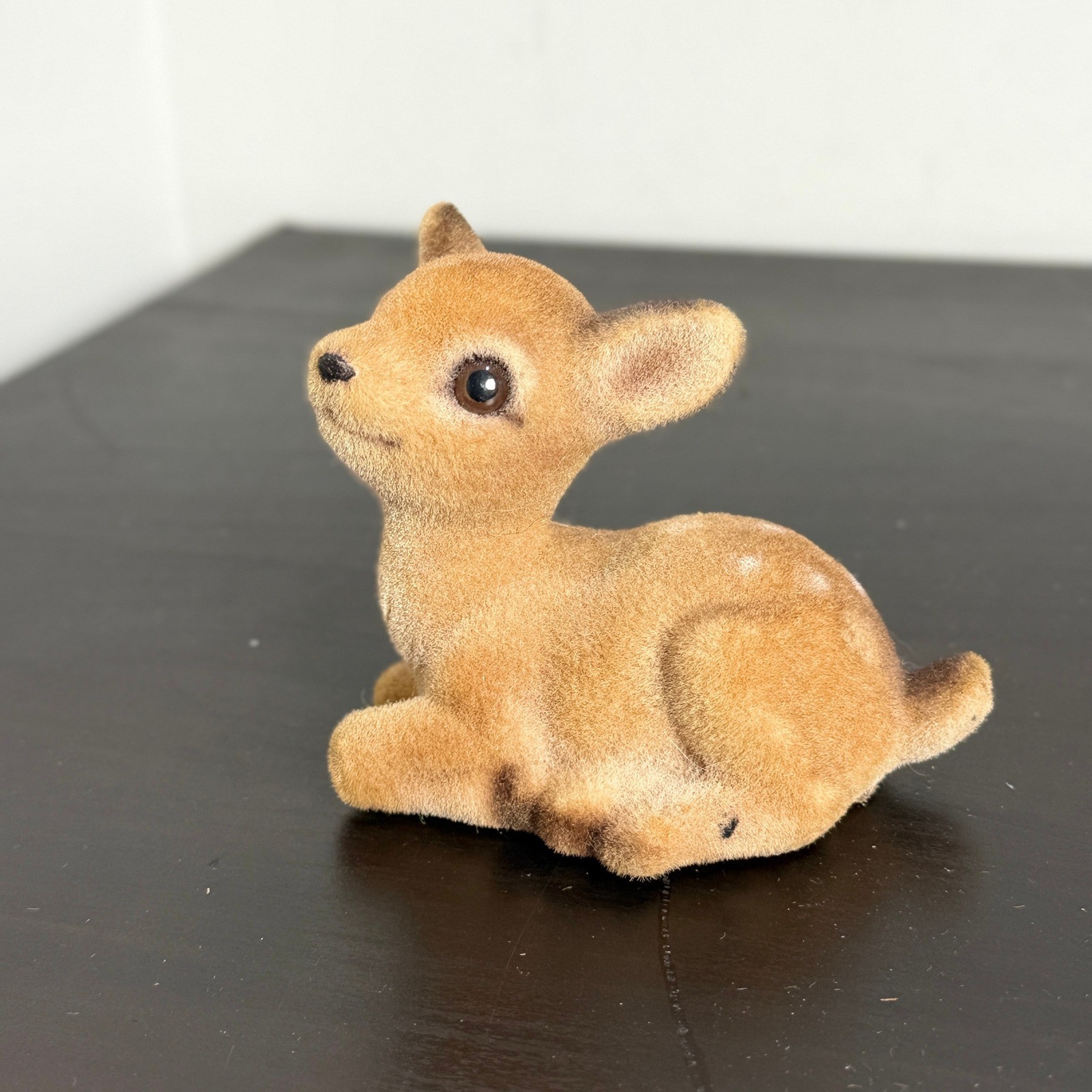 Vintage Patmar Japan Flocked Deer Figurine Spotted Fawn Woodland Decor Holiday Vintage Patmar Japan Flocked Deer Figurine Spotted Fawn Woodland Decor Holiday