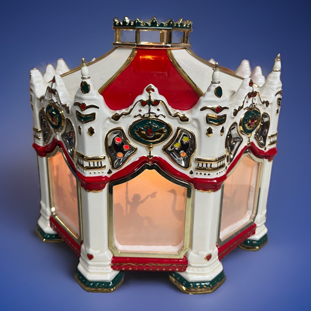 Dept 56 THE CARNIVAL CAROUSEL Christmas Musical - Snow Village #54933 Dept 56 THE CARNIVAL CAROUSEL Christmas Musical - Snow Village #54933