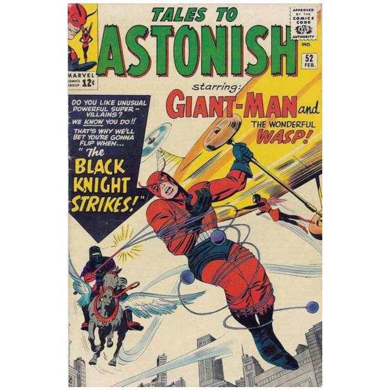 Tales to Astonish (1959 series) #52 in VG minus condition. Marvel comics [u`