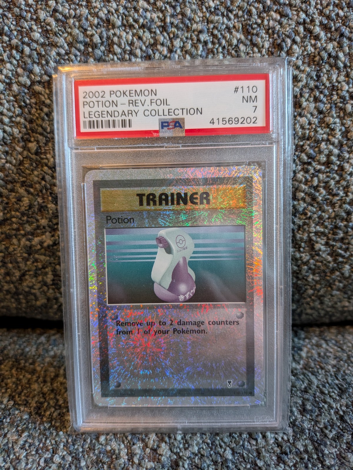Potion Legendary Collection Reverse Holo Foil #110 NM PSA 7 Pokémon Tcg Low Pop