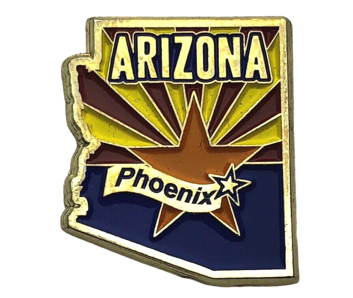 Arizona State Of Capital Phoenix Hat lapel Pin AVA0312 F1D29Y