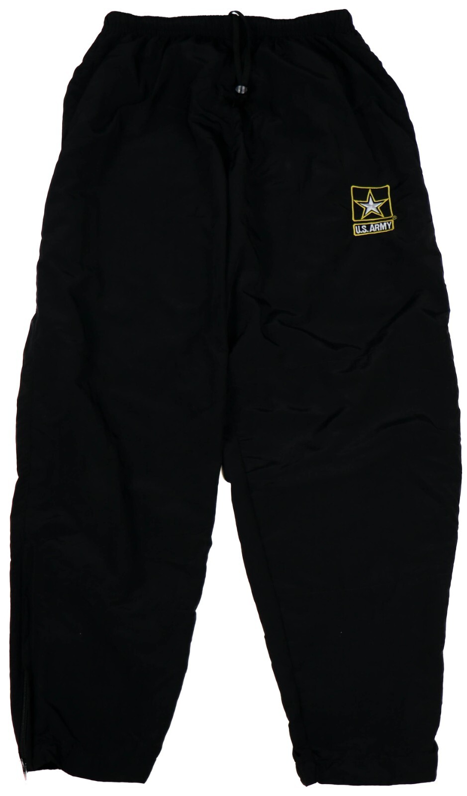 MEDIUM SHORT - US APFU Pants Army Black Gold PT Fitness Pants Unisex Trousers