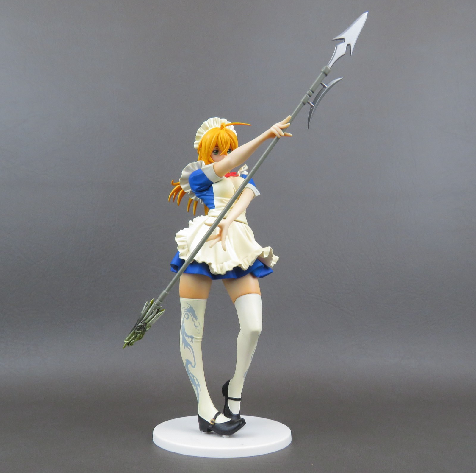 Ikki Tousen Figure - 2007 Sonsaku Hakufu Blue Maid - Uart 1/8 Scale Anime Vtg