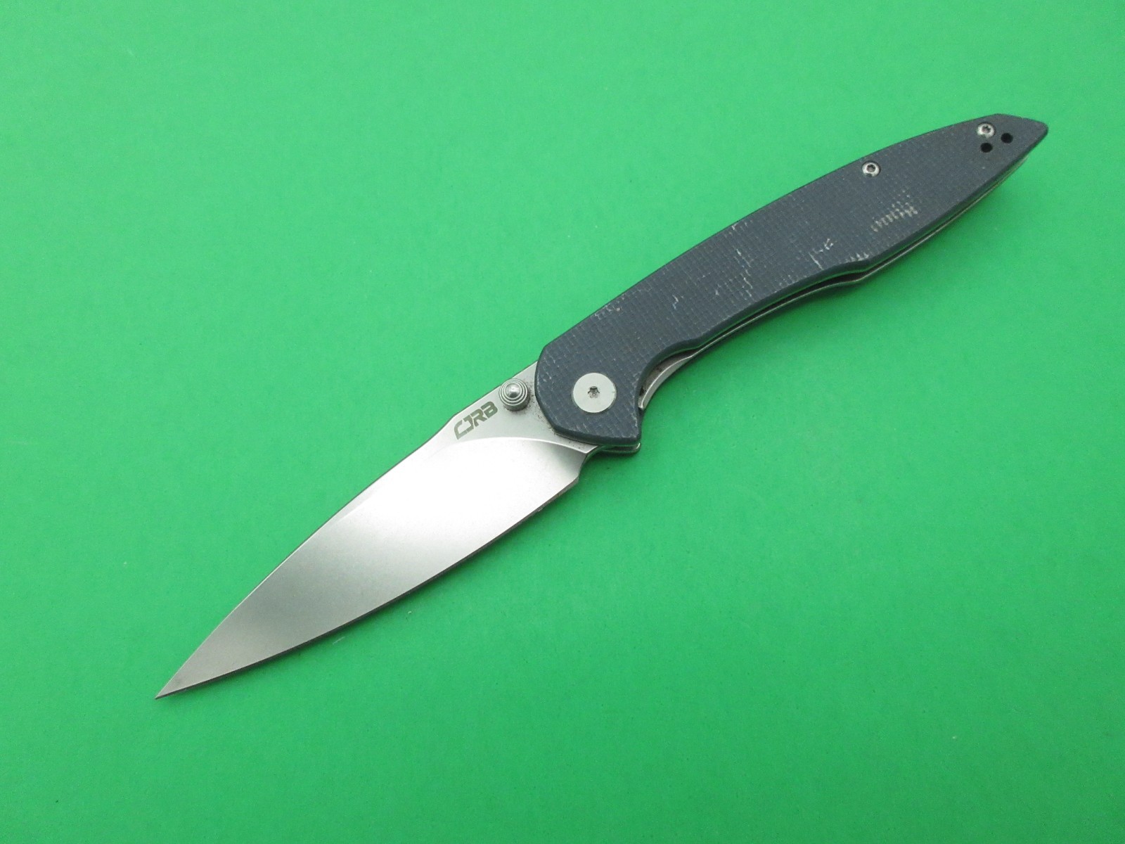 CJRB Centros J1905 Liner Lock Plain Edge Folding Pocket Knife