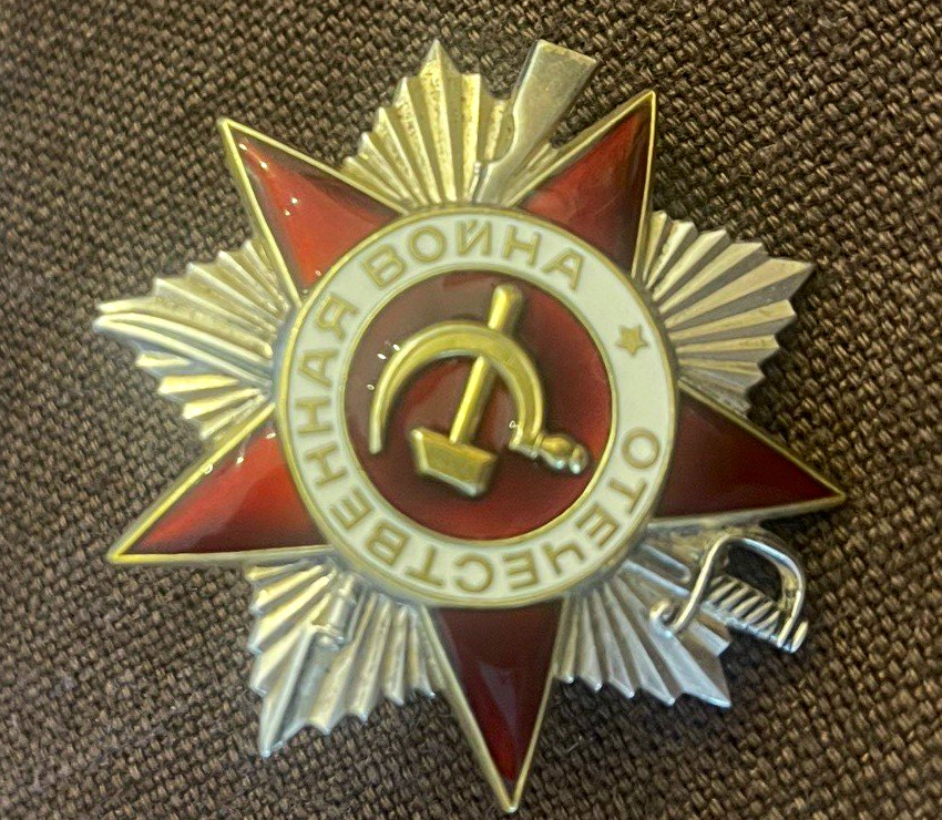 Order of Russia CCCP Order of the Patriotic War 2. Class 1499241,silver