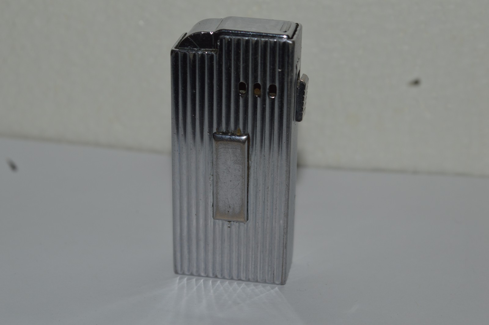 A-S-R  ASCOT Pocket Automatic Lighter Made In USA Circa 1947 Complete Sold As-Is