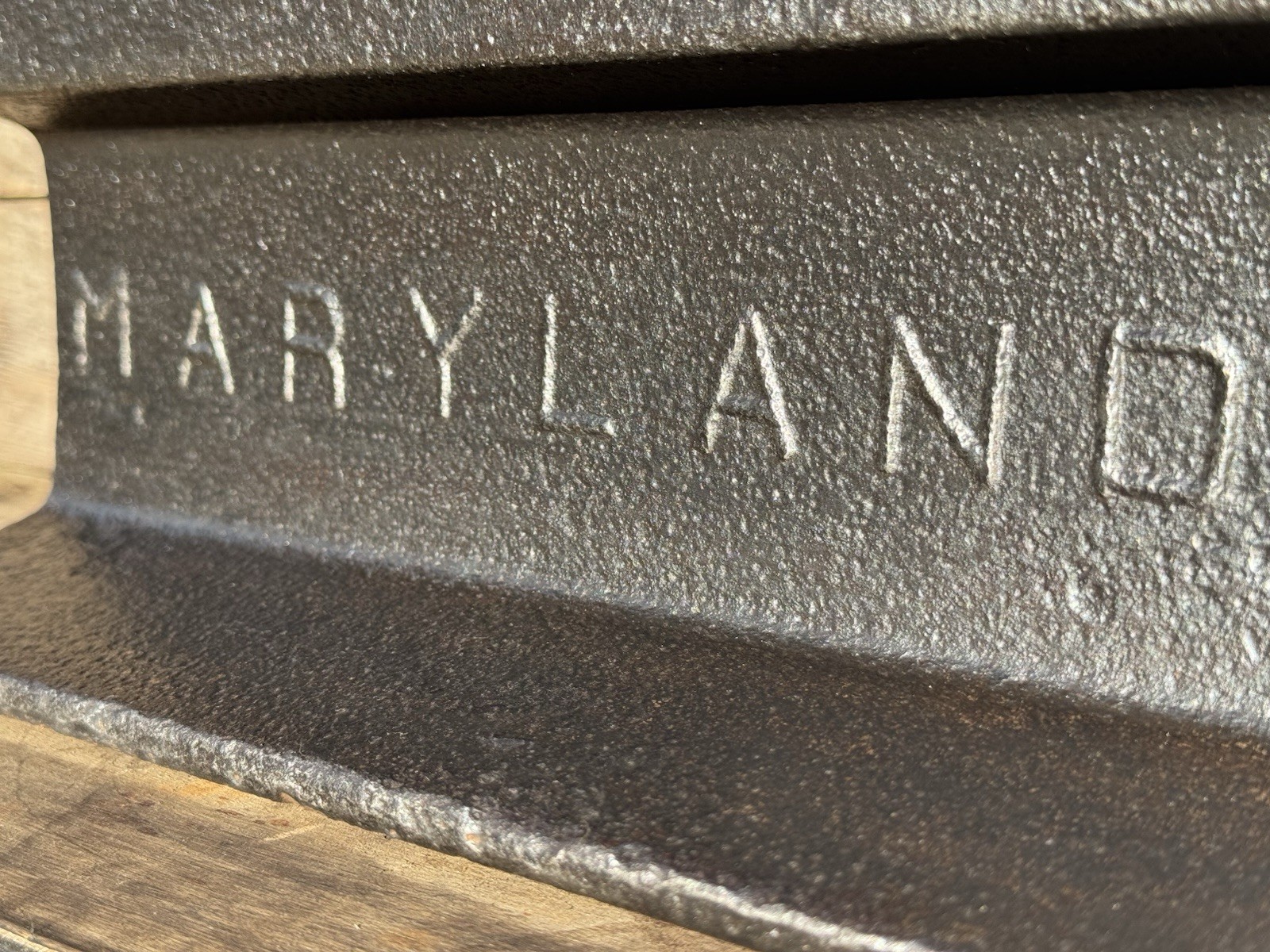 RARE { MARYLAND IIIIIIII 1916 } Railroad Train Track ( Approximately 36 LBS ) RARE { MARYLAND IIIIIIII 1916 } Railroad Train Track ( Approximately 36 LBS )