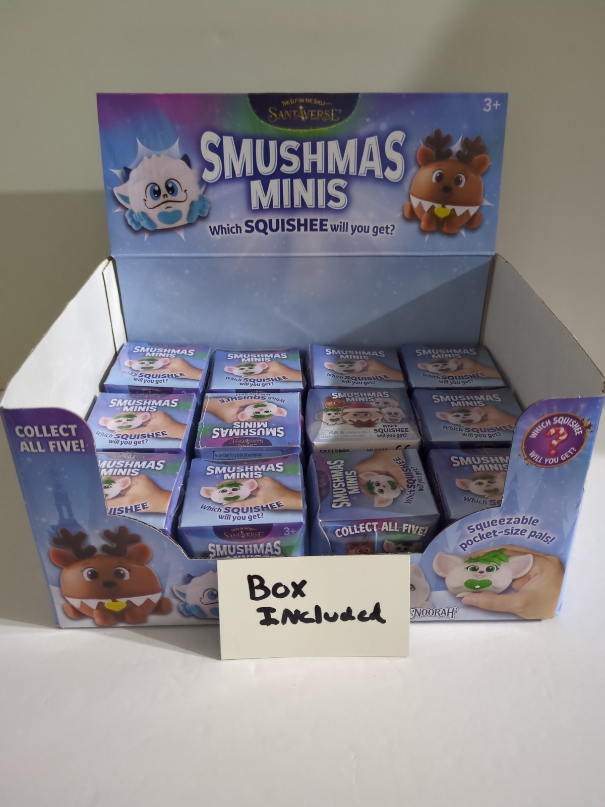 Elf On The Shelf Santaverse Lot 12 Smushmas Mini Squishee Toys Noorah Bogie Elf On The Shelf Santaverse Lot 12 Smushmas Mini Squishee Toys Noorah Bogie