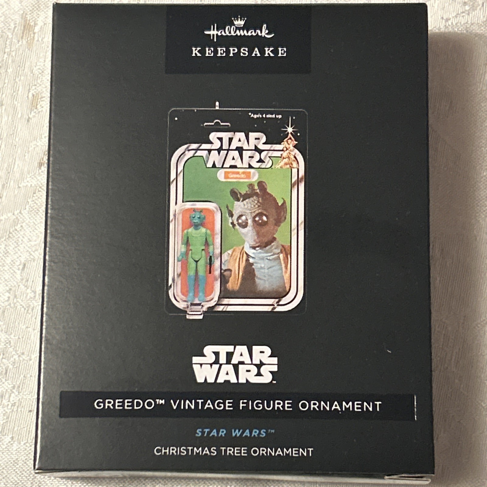 MIB Hallmark 2026 Star Wars GREEDO Vintage Figure Ornament- MIB Hallmark 2026 Star Wars GREEDO Vintage Figure Ornament-