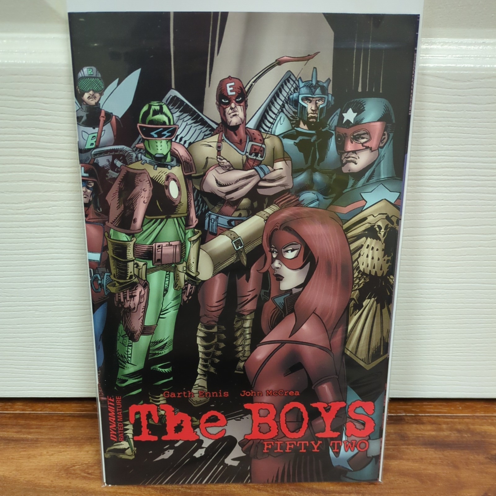 The Boys 52 Bloody Blind Bag Variant 2026 Dynamite Comics Ennis McCrea NM