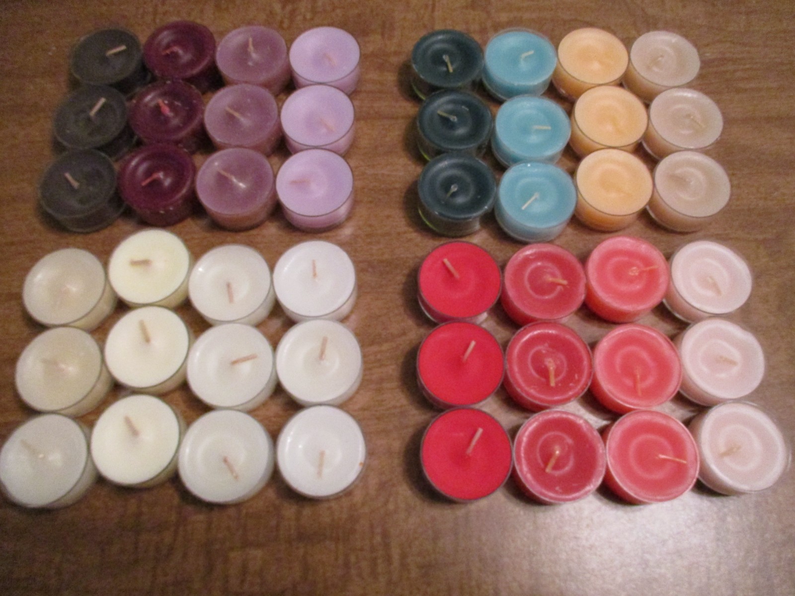 PARTYLITE TEALIGHT CANDLES GRAB BAG LOT OF 48