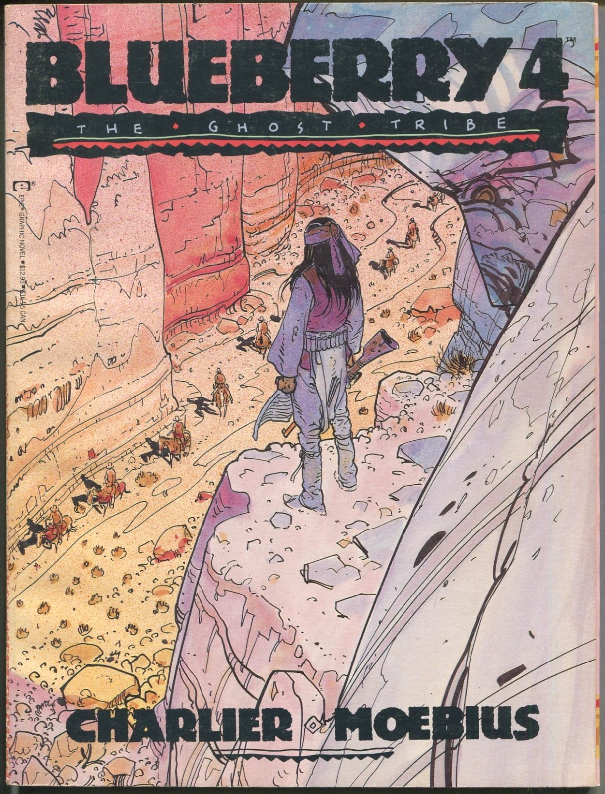 Blueberry #4 (1990) The Ghost Tribe Moebius Trade Paperback TPB [Marvel/Epic] SA