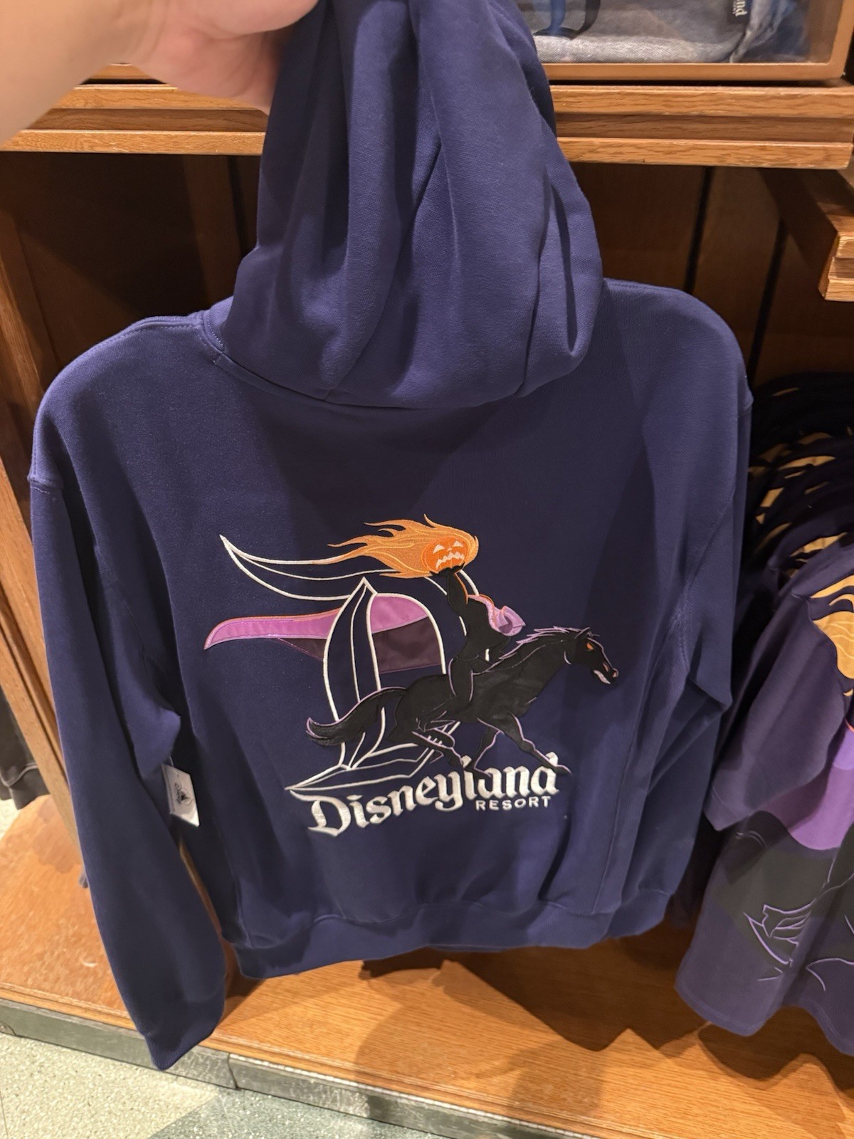 (All Sizes) Disney Parks Adventure Of Ichabod & Mr Toad Headless Horseman Hoodie