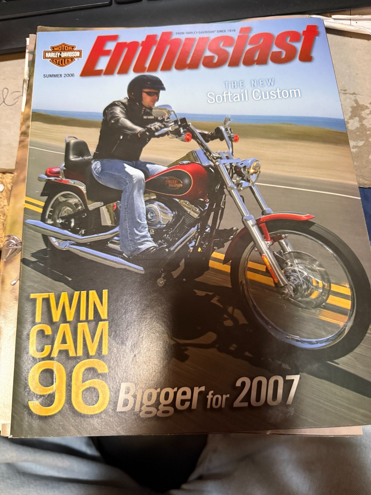ENTHUSIAST-------HARLEY DAVIDSON------SUMMER  2006