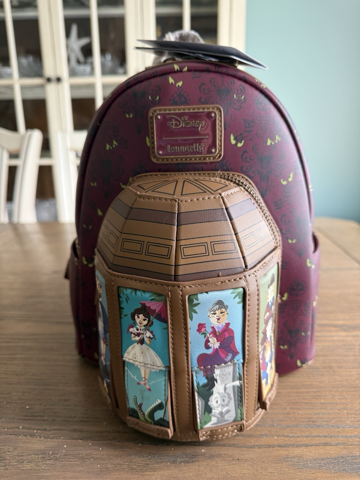 Disney Haunted Mansion Stretching Room Portraits Loungefly Mini Backpack - NWT Disney Haunted Mansion Stretching Room Portraits Loungefly Mini Backpack - NWT