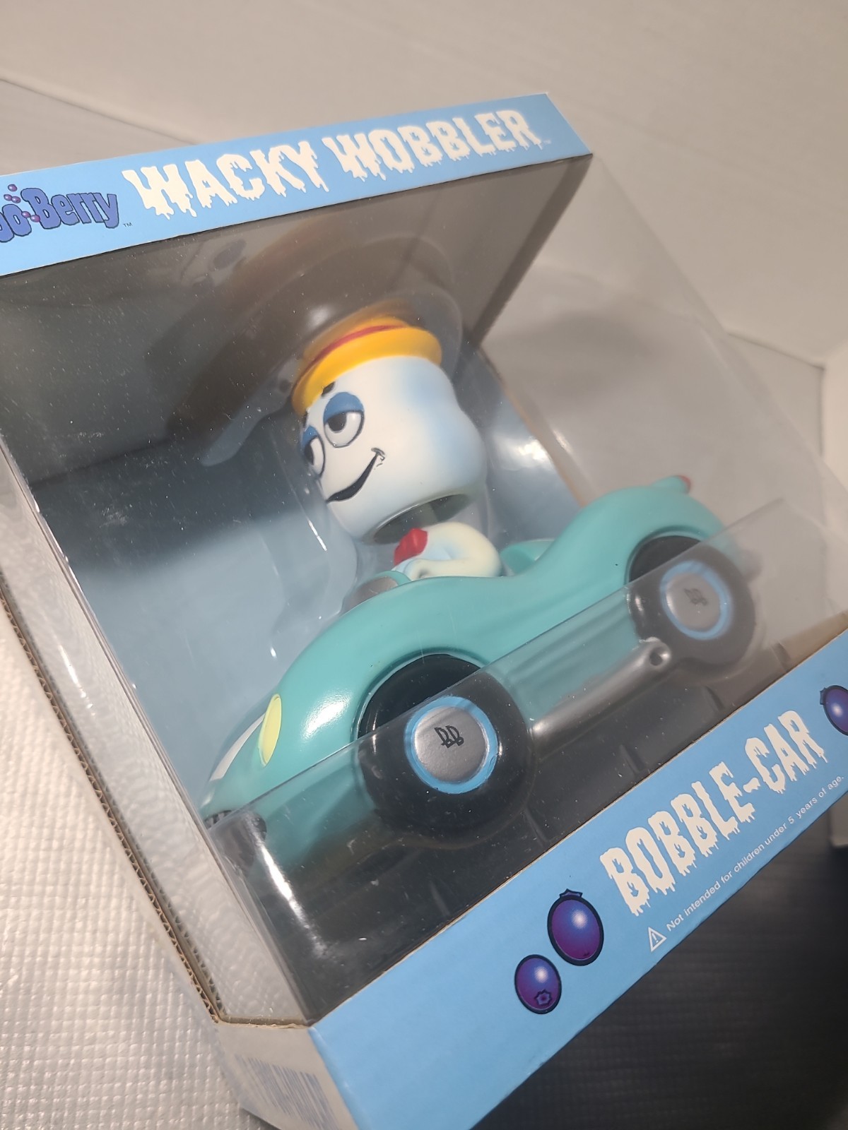 Funko Wacky Wobbler Bobble Car Boo Berry Monster Hot Rods General Mills 2006 Funko Wacky Wobbler Bobble Car Boo Berry Monster Hot Rods General Mills 2006