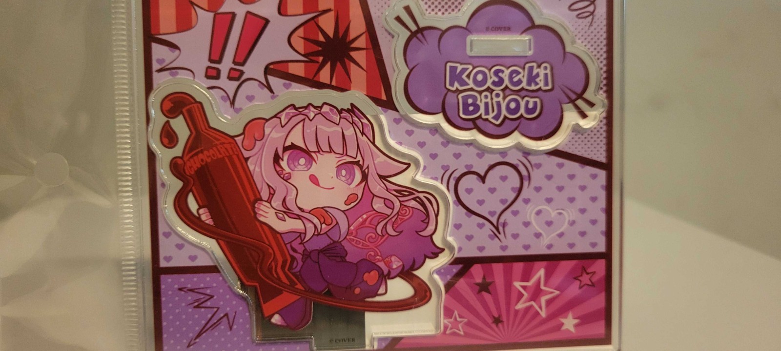 Hololive Koseki Bijou Valentines Acrylic Stand