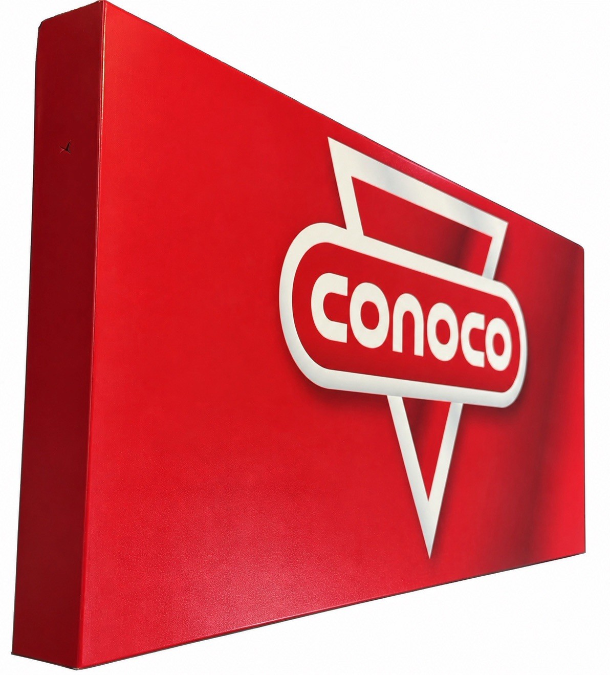 Conoco Sign - Gas & Oil 20”h x 43”w Conoco Sign - Gas & Oil 20”h x 43”w