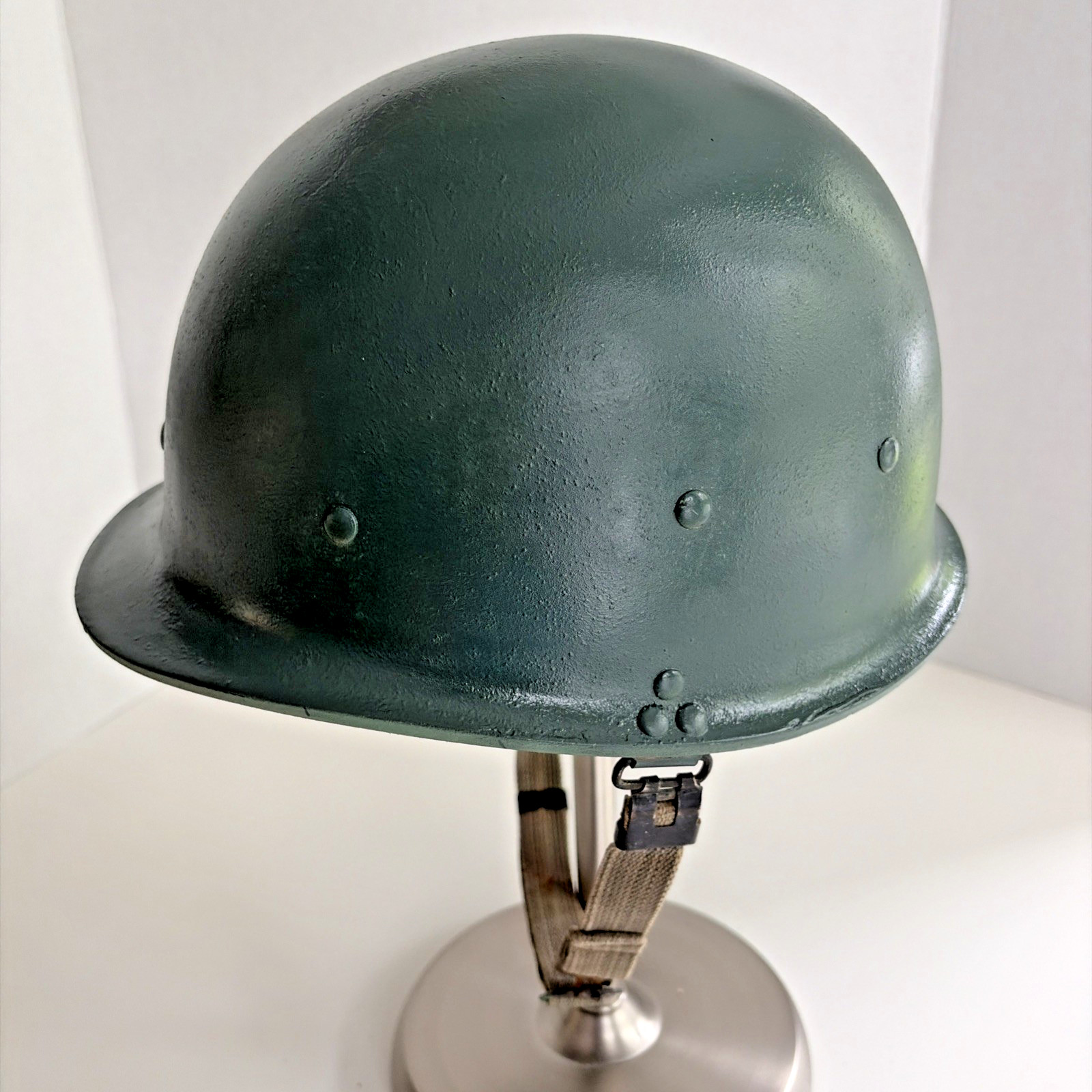 Iraqi M80 Helmet Complete w/ Jihm Property Mark ~ Desert Storm Iraqi Freedom