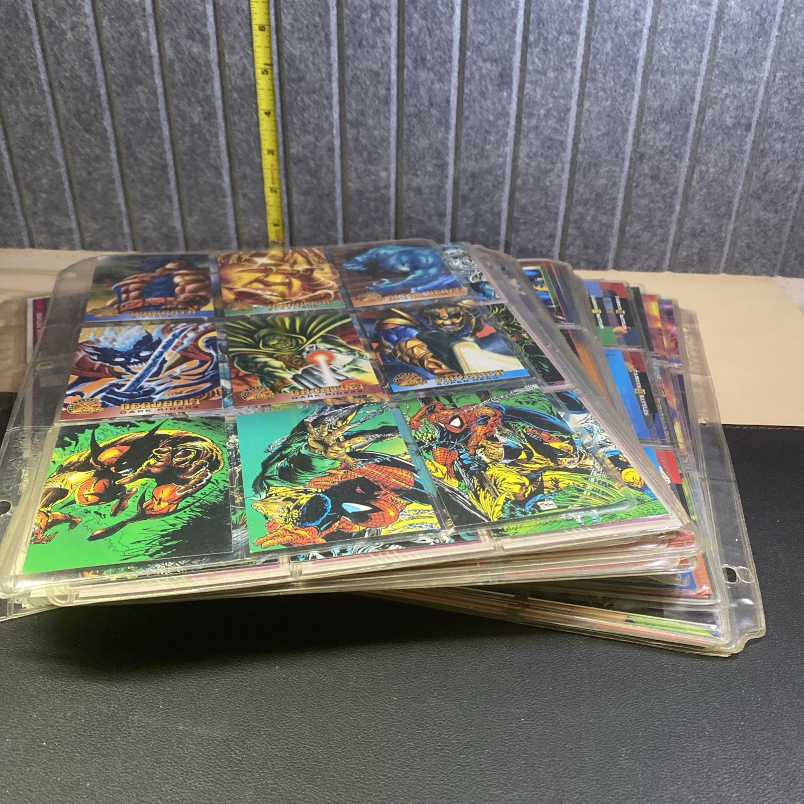 Huge Vintage Marvel DC Card Lot 360 90s /Flair/skybox/Fleer Hulk Wolverine