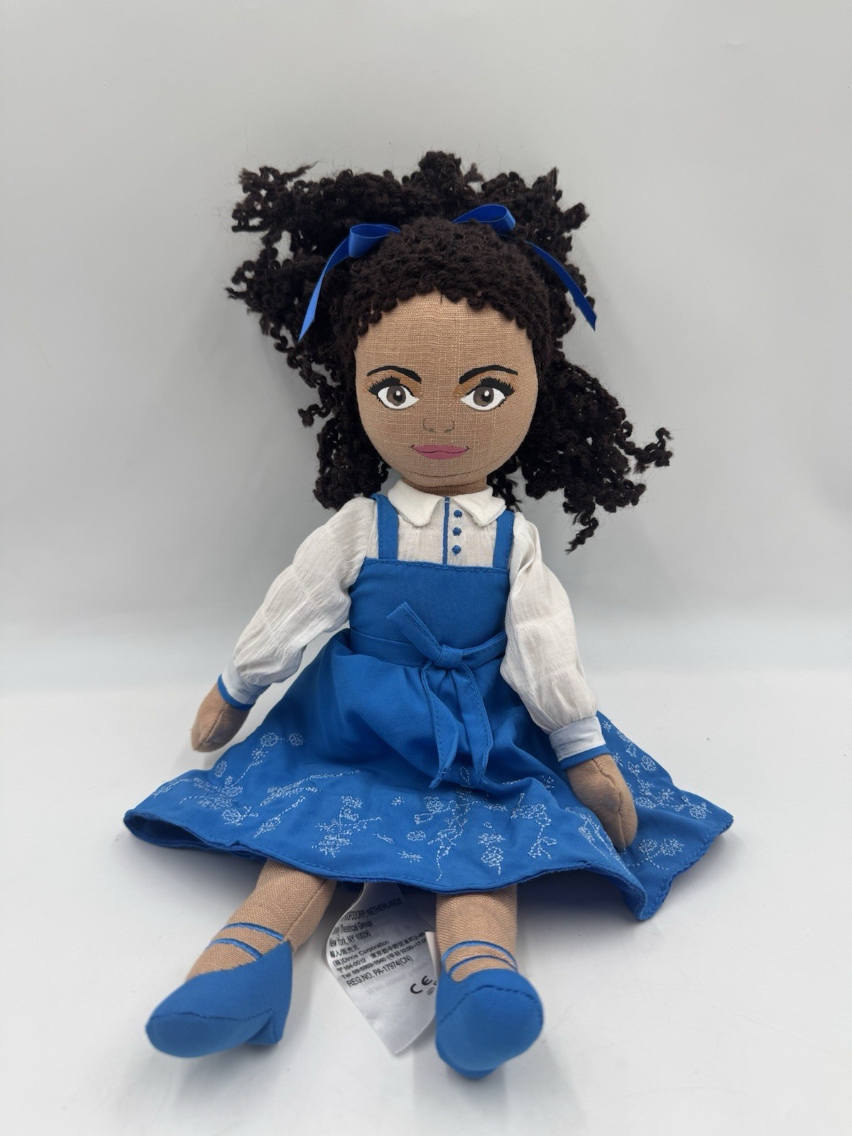 Disney Beauty and the Beast The Musical UK Exclusive black brown BELLE Doll 15”
