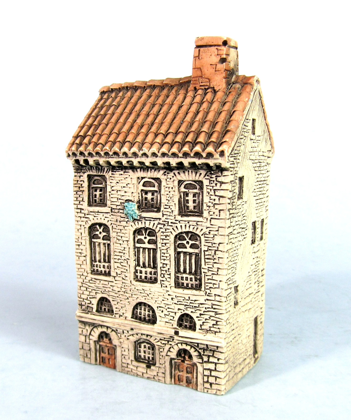 Dominique Gault Style Vintage Resin Souvenir Building San Gimignano Italy