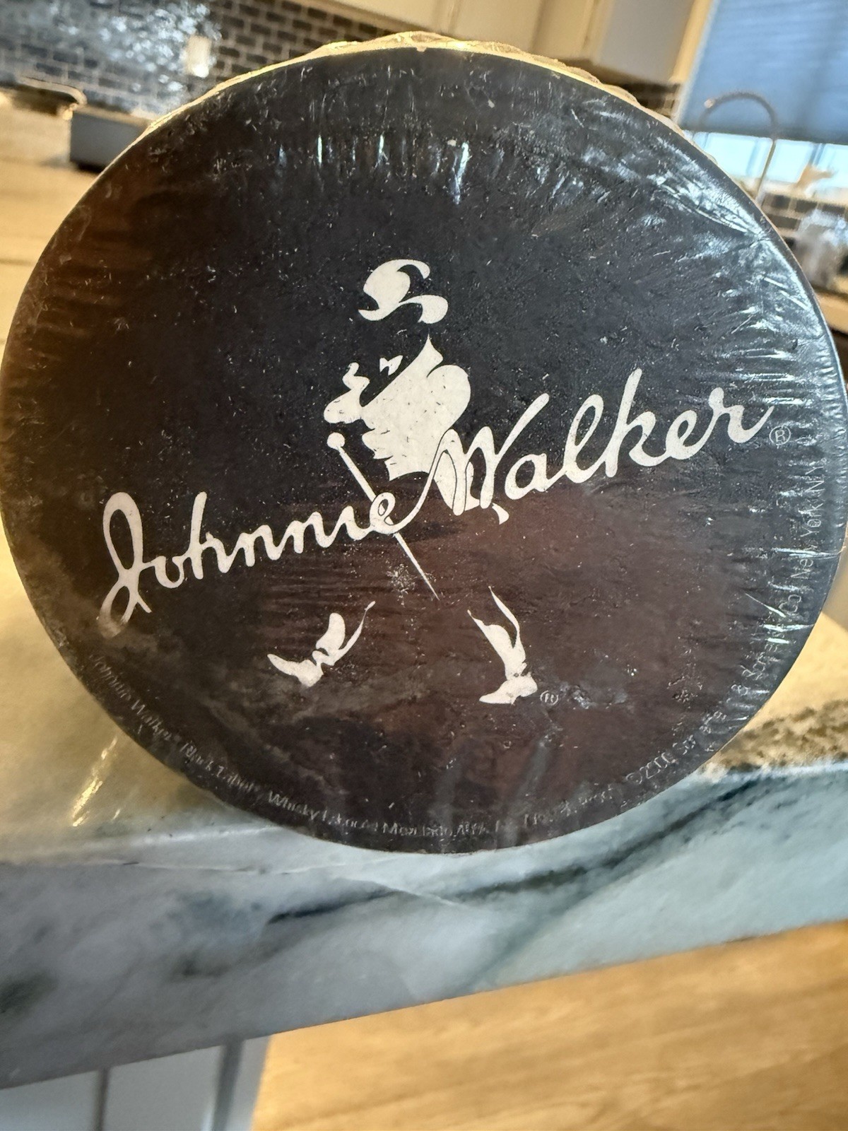 Vintage Johnnie Walker Whisky Coasters, Unopened Set Of 60 Cardboard Coasters.